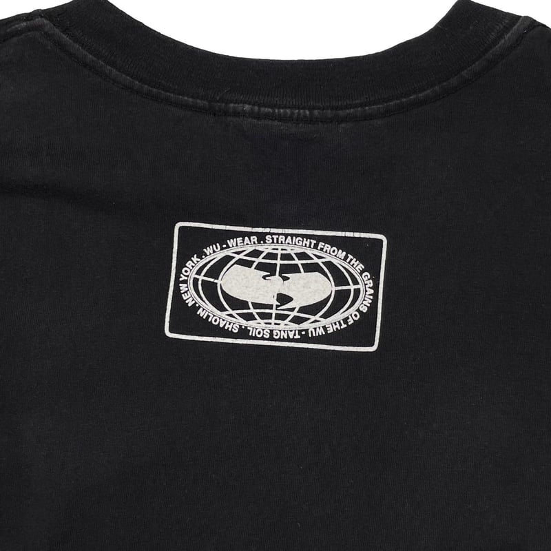 WU-TANG CLAN WU-WEAR LOGO BLACK RED FITS LARGE WU-TANG CLAN WU-WEAR LOGO BLACK RED FITS LARGE