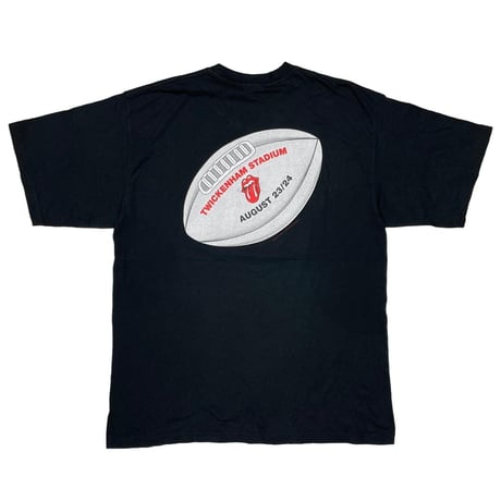 ROLLING STONES LICKS TWICKENHAM 2003 ROSE LIP & TONGUE JERZEES LARGE 8967
