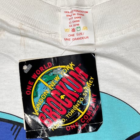 PINK FLOYD DIVISION BELL 1994 DEAD STOCK WHITE FITS XL-XXL 7814