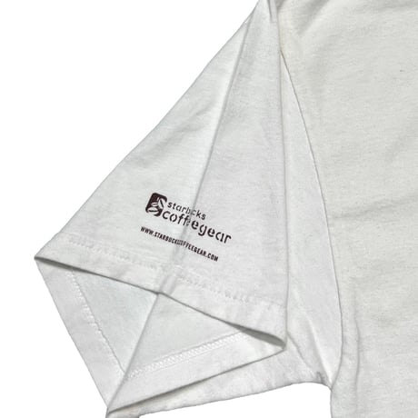 STARBUCKS COFFEE FRONT LOGO THRIVE WHITE XL 3732