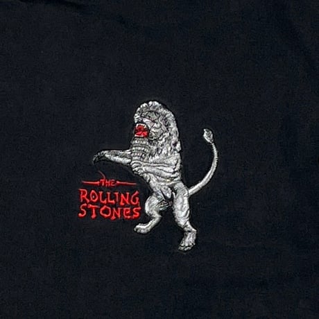 THE ROLLING STONES EMBROIDERY LION BRIDGES TO BABYLON TOUR 1997-1998 GINAT XL 8108