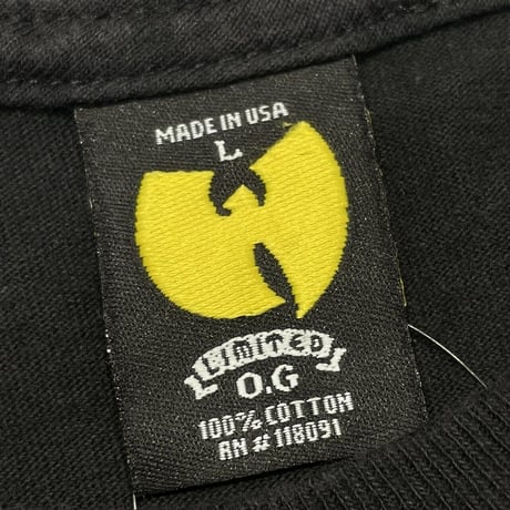 WU-TANG CLAN LIMITED OG TEE LARGE 0665