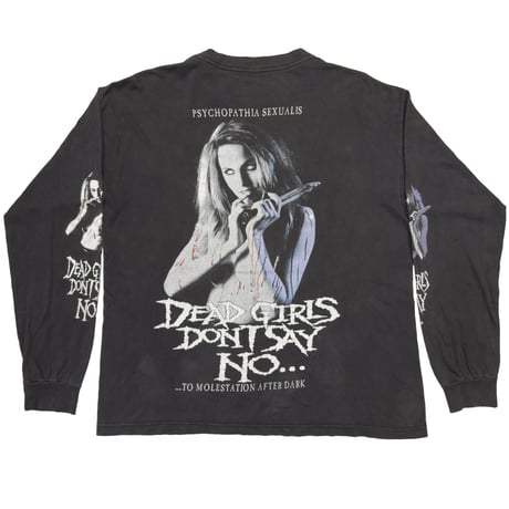 CRADLE OF FILTH 1997 PSYCHOPATHIA SEXUALIS DEAD GIRLS LS FITS LARGE 0955