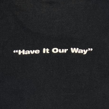 LIMP BIZKIT HAVE IT OUR WAY BUGER PRINT FRUIT OF THE LOOM XL 4603