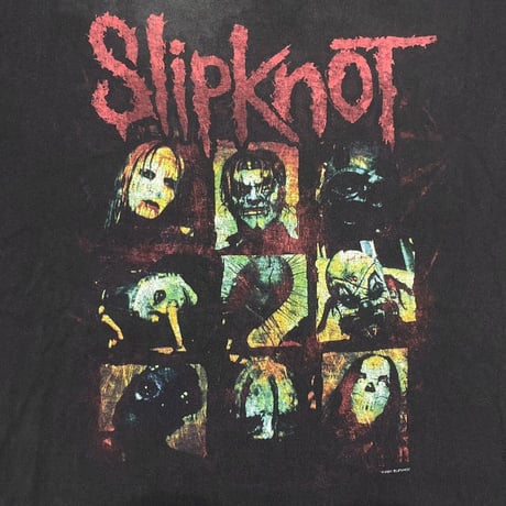 SLIPKNOT 2001 MEMBERS PHOTO DOUBLESIDE ALL SPORT XL 6445