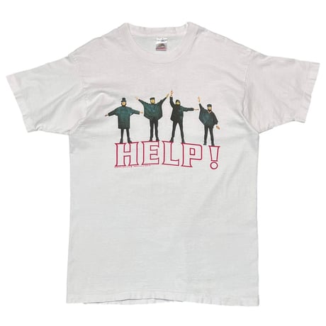 THE BEATLES 1990 HELP! I NEED SOMEBODY! WHITE FRUIT OF THE LOOM LARGE 7365