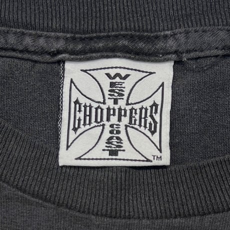 WEST COAST CHOPPERS FRONT EMBLEM SLEEVE FLAME LS FITS XL 4206