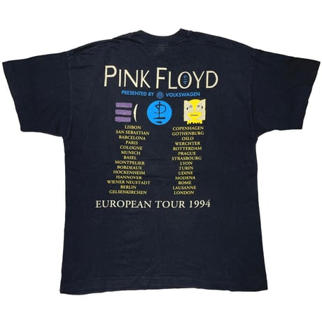 PINK FLOYD NORTH AMERICAN TOUR 1994 BLACK SCREEN STARS LARGE 7828