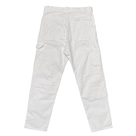 [Christmas Limited] greatLAnd ORIGINAL NO MAN CARPENTER DOUBLE KNEE PANT WASHED WHITE