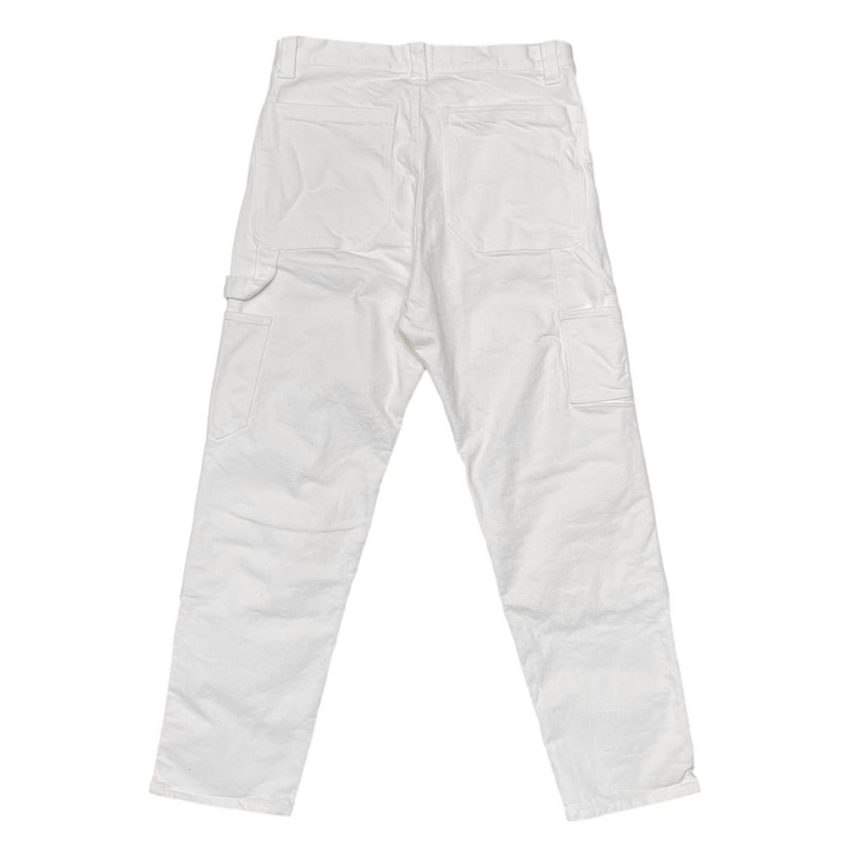 [Christmas Limited] greatLAnd ORIGINAL NO MAN CARPENTER DOUBLE KNEE PANT  WASHED WHITE