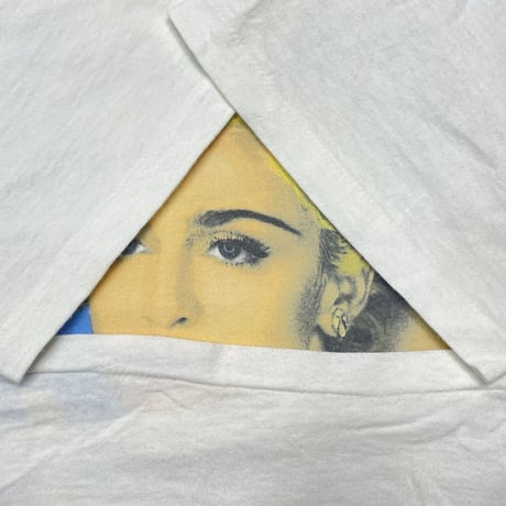 MADONNA BLOND AMBITION STRIKE A POSE 1990 TEE WHITE HANES XL 1163