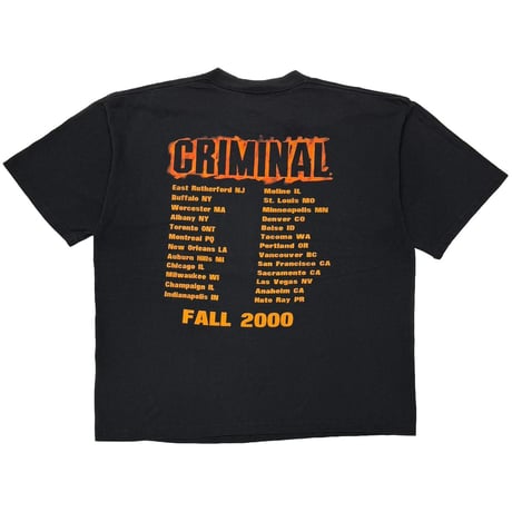 EMINEM CRIMINAL FALL 2000 ALL SPORT XL 2885