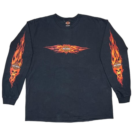 HARLEY DAVIDSON ARM FLAME LS COLORADO SPRING CO 2000 XXL 1004
