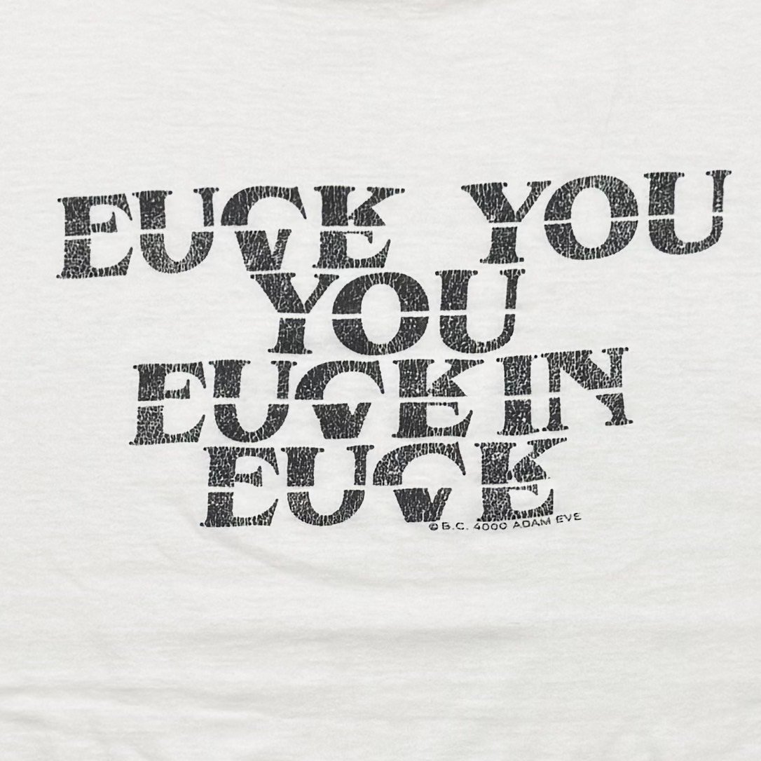 greatLAnd fuck love shirt / new vintage FITS XL