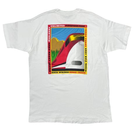 Marlboro UNLIMITED PIPESTONE PASS POCKET TEE WHITE FRUIT OF THE LOOM XL 9932