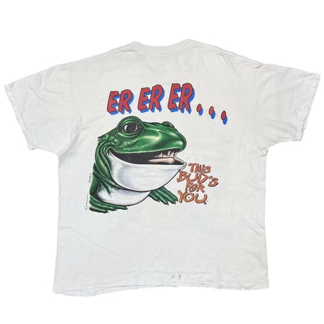 Budweiser 1995 FROGS CROAK WHITE DELTA XL 6585