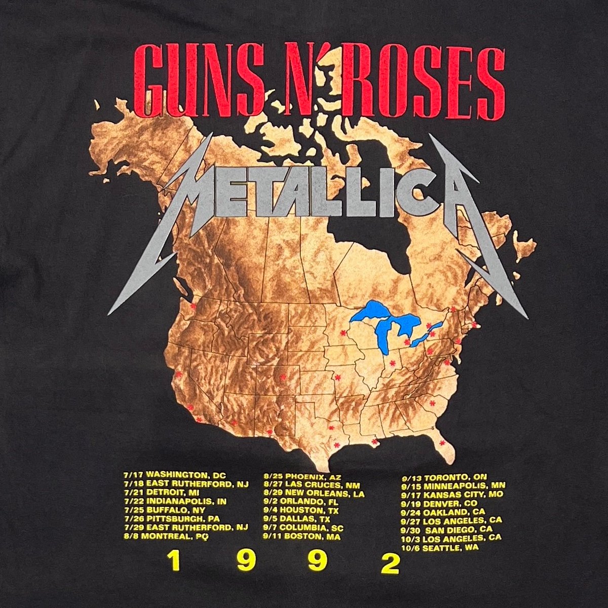 GUNS N' ROSES x METALLICA 1992 USE YOUR ILLUSIO