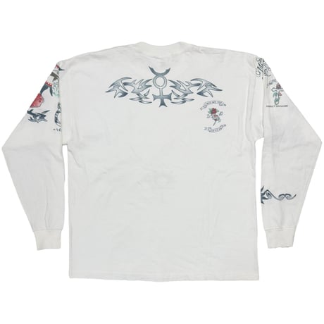 DENNIS RODMAN TATTOO LS WHITE XL 6933