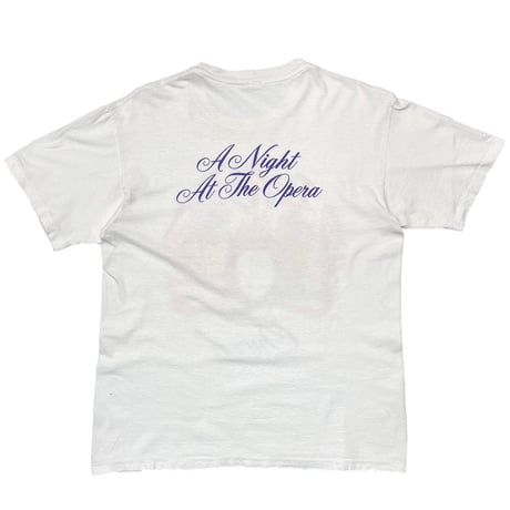 QUEEN A Night At The Opera WHITE FITS MEDIUM 1756