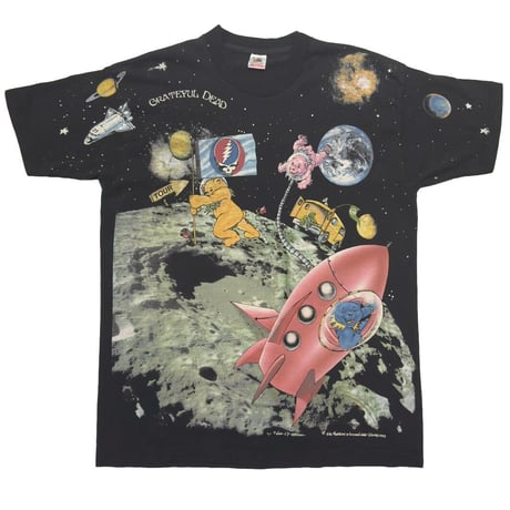 GRATEFUL DEAD 1995 STANDING ON THE MOON OVP FRUIT OF THE LOOM XL 9613