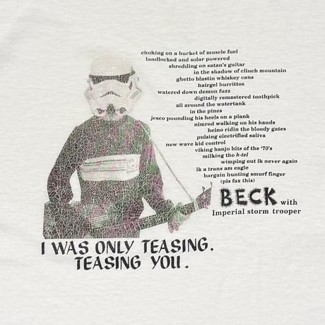 BECK WITH IMPERIAL STORM TROOPER FRUIT OF THE LOOL LARGE 4924