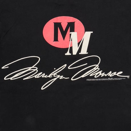 MARILYN MONROE 1995 PORTRAIT AUTOGRAPH FRUIT OF THE LOOM LARGE 6936