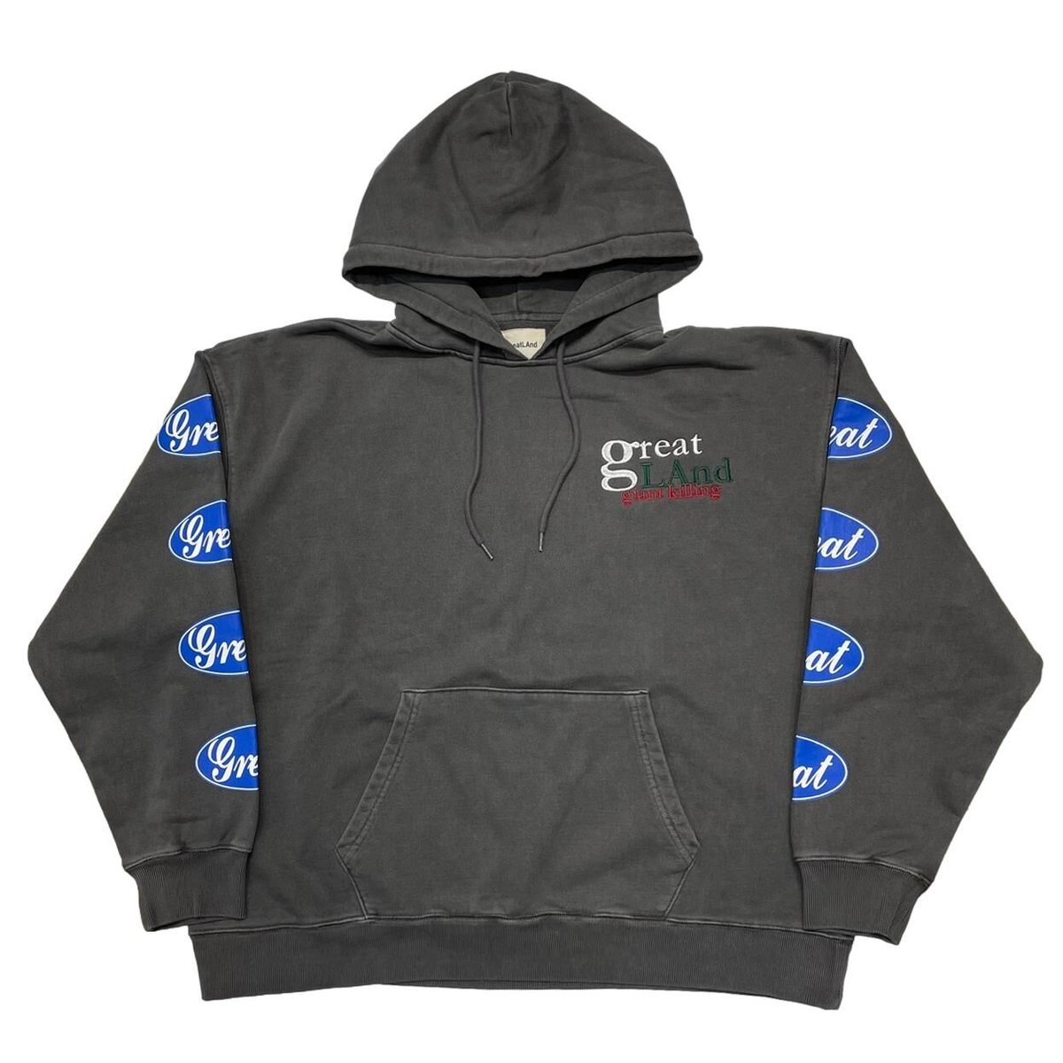 greatLAnd ORIGINAL ZACK HOODED SWEATSHIRT | gre