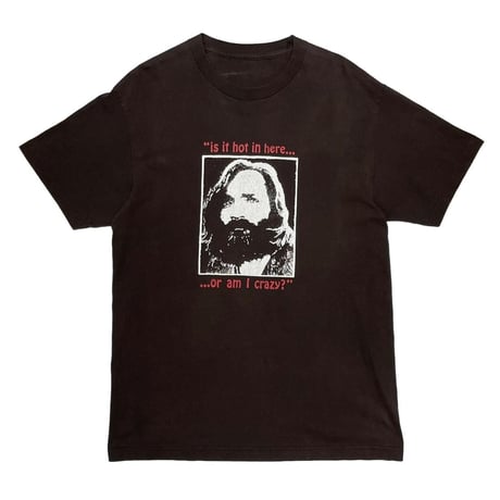 CHARLES MANSON TEE FIT LIKE LARGE 5230