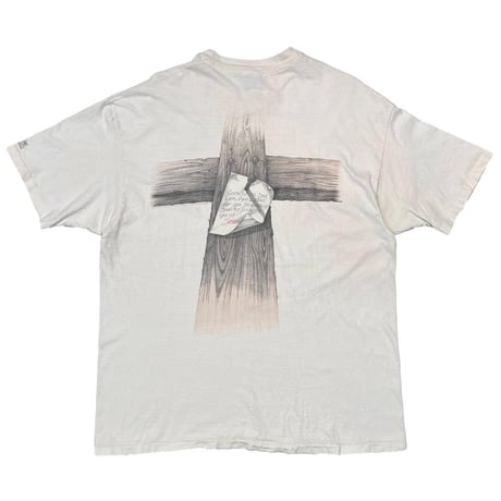 JESUS GONE TO SEE DAD NATURAL Hanes XL 1640
