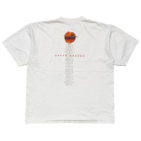 RUSH VAPOR TRAILS 2002 TOUR WHITE GILDAN XL 4502