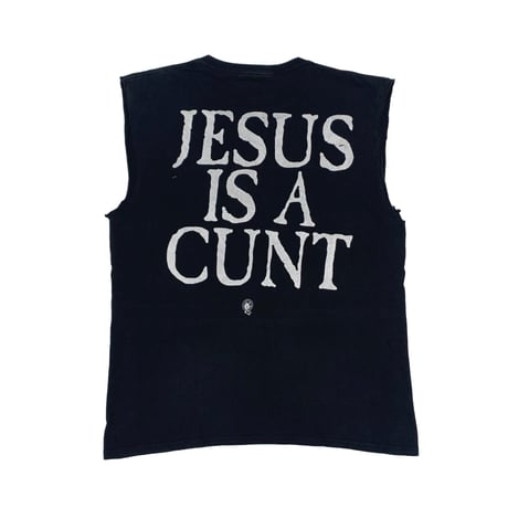CRADLE OF FILTH 00s SLEEVELES VESTAL MASTURBATION FITS LARGE 4046