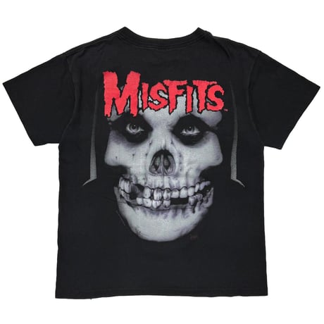 MISFITS DOUBLE SIDE SKULL RED TEXT FITS XL 6735