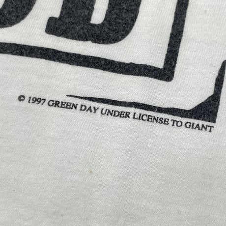 GREEN DAY 1997 NIMROD WHITE GIANT XL 3946