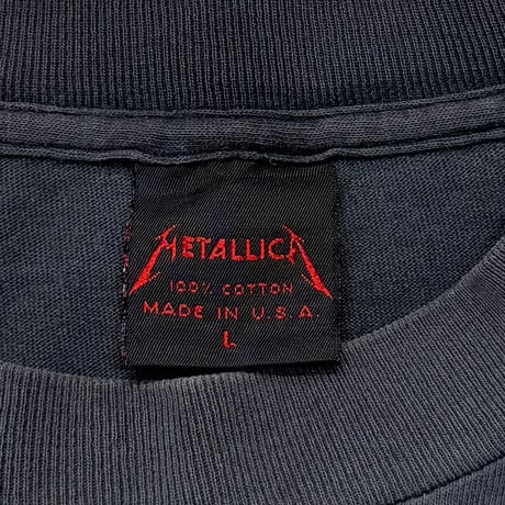 METALLICA PUSHEAD 1992 WHERVER I MAY ROAM DRAGON METALLICA TAG LARGE 5602