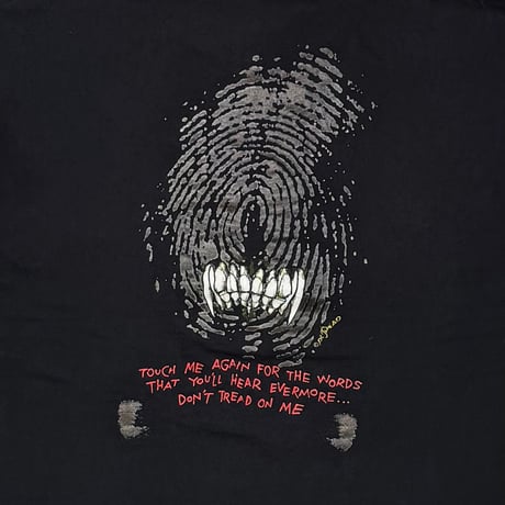METALLICA PUSHEAD DON'T TREAD ON ME METALLICA TAG XL 5531