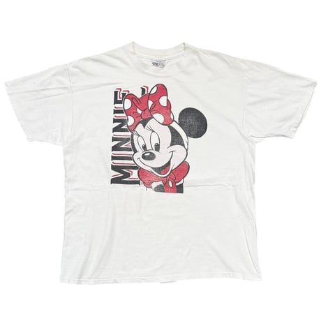 DISNEY VINTAGE MINNIE MOUSE WHITE ONEITA XL 9911