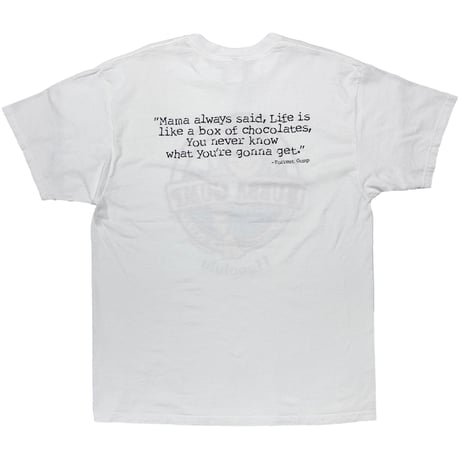 [MORE SALE] FORREST GUMP 1998 BUBBA GUMP SHRIMP CO. HONOLULU WHITE FITS XL 1316