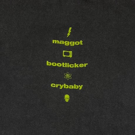 MELVINS MAGGOT BOOTLICKER CRYBABY HANES XL 3608