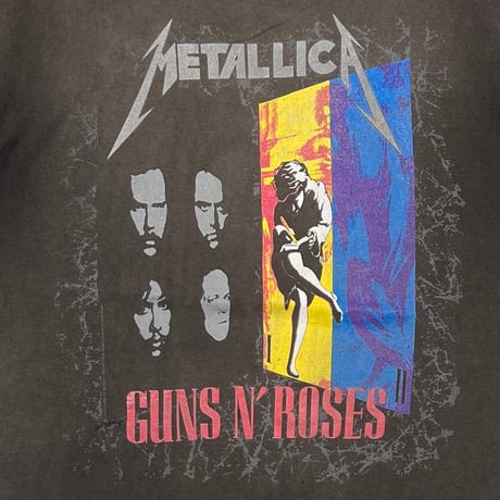 GUNS N' ROSES x METALLICA 1992 TOUR BROCKUM LARGE 9780