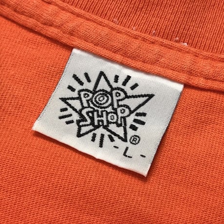 KEITH HARING RADIANT BABY ORANGE POP SHOP LARGE 9453