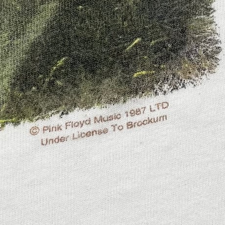 PINK FLOYD ATOM HEART MOTHER WHITE BROCKUM XL 5176
