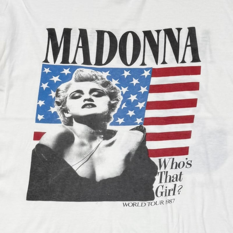 MADONNA WHO'S THAT GIRL WORLD TOUR 1987 AMERICA