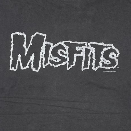 MISFITS 1997 SKULL FACE MONOCHROME ALL SPORT XL 8223