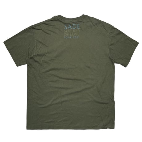 SADE SOLDIER OF LOVE TOUR 2011 KHAKI DELTA XL 6379