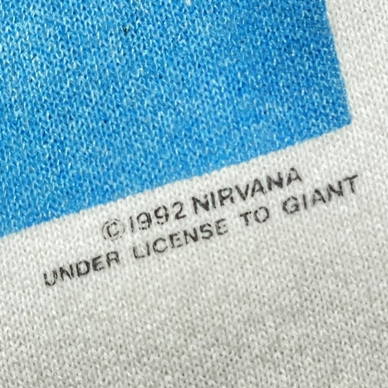 NIRVANA 1992 NEVERMIND CREWNECK SWEAT GIANT MED