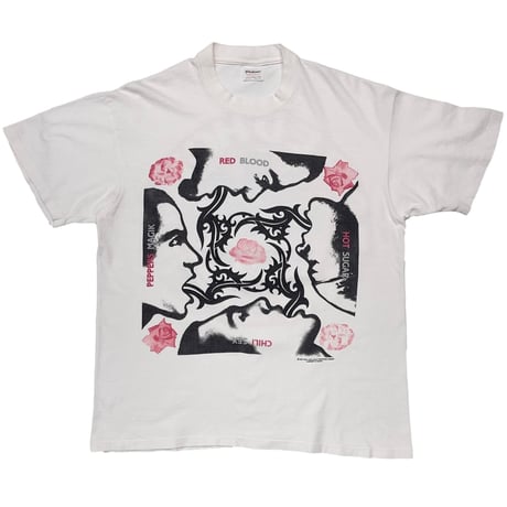 RED HOT CHILI PEPPERS BLOOD SUGAR SEX MAGIK WHITE STEADMAN LARGE 0838