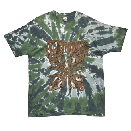 ALICE IN CHAINS DIRT TIE DYE BOOTLEG  FRUIT OF THE LOOM XL 4693