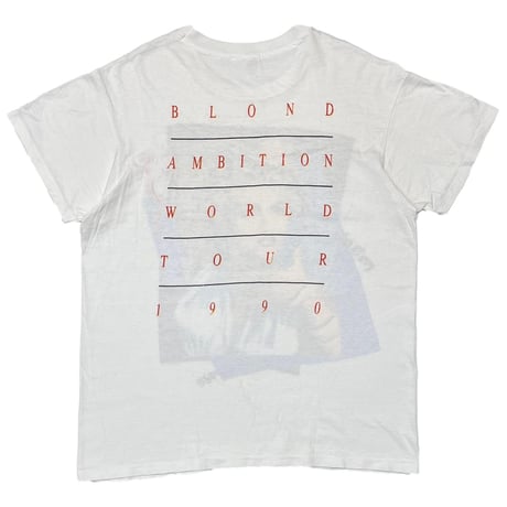 MADONNA 1990 BLOND AMBITION WORLD TOUR WHITE HANES XL 2471