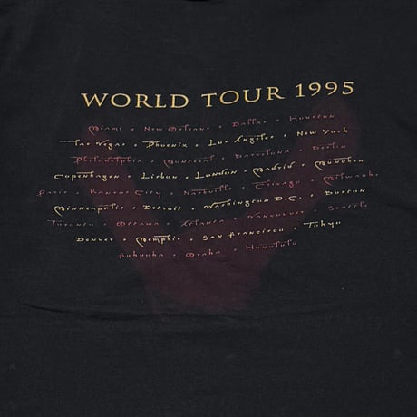 VAN HALEN BALANCE WORLD TOUR 1995 BLACK FITS XL 2582
