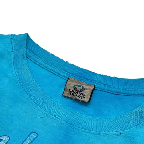 PINK FLOYD WISH YOU WERE HERE BLUE TIEDYE LIQUID BLUE FITS XL 1951